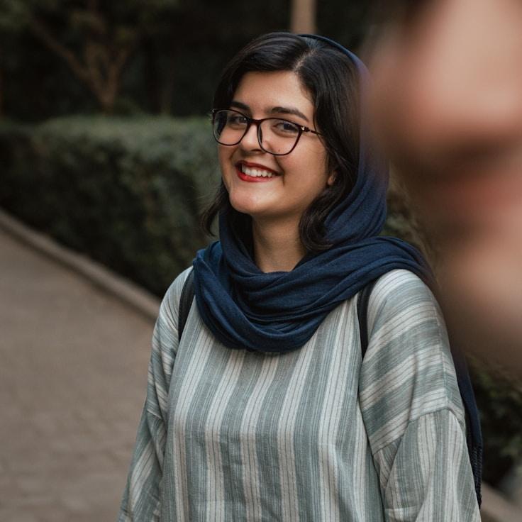 Portrait of Nova Rivera, group coordinator and fusion cooking expert